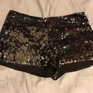 Glittery shorts
